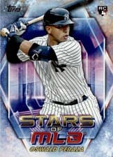 Oswald Peraza 2023 Topps Update Stars of MLB card