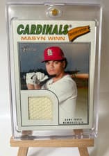 Masyn Winn 2026 Topps Heritage Real One Relics card