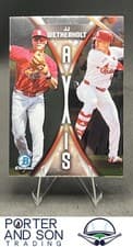 2025 Bowman Draft Axis JJ Wetherholt #A-12 card