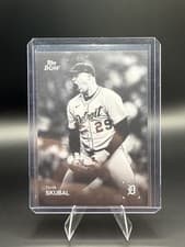 2025 Topps Black & White Base Set Tarik Skubal #52 card