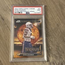 2024 Topps Chrome Cosmic Planetary Pursuit - Venus Keon Coleman #PPV-KC card