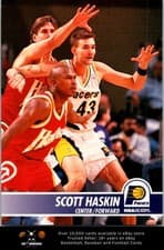 Scott Haskin 1994-95 Hoops Base Set card