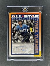 2025 Topps Update 1990 Topps All-Star Autographs Trea Turner #90AS-TT card