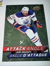 2025-26 Tim Hortons Collectors Series Attack Angle Leon Draisaitl #AA-5 card