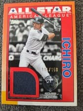 2025 Topps 1990 Topps Baseball All-Star Relics Ichiro #90ASR-I