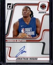 Jonathan Mogbo 2024-25 Donruss Next Day Autographs card