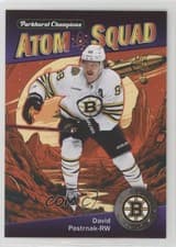 2024-25 Parkhurst Champions Atom Squad David Pastrnak #AS-7 card