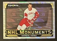 2024-25 Upper Deck Synergy Monuments Gordie Howe #M-6 card
