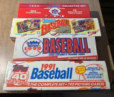 Complete Set 1981 Topps card