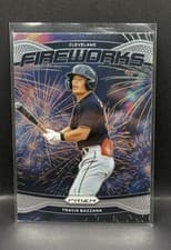 2025 Panini Prizm Fireworks Travis Bazzana #4 card