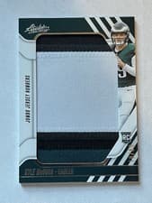2025 Panini Absolute Jumbo Jersey Number Kyle McCord #JJN-KMD card