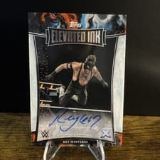 2025 Topps Exalted WWE Wrestling Elevated Ink Rey Mysterio #ELI-RMO card