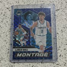2024-25 Panini Mosaic Montage LaMelo Ball #28 card
