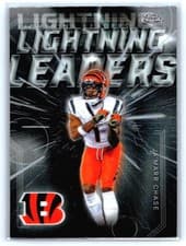 2025 Topps Chrome Lightning Leaders Ja'Marr Chase #LL-11 card