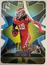2025 Panini Silhouette Superstars Die Cut Chris Henry Jr. #12 card