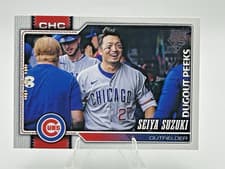 2026 Topps Dugout Peeks Seiya Suzuki #217 card
