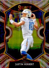 2020 Panini Select Justin Herbert #44