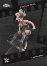 2026 Topps Chrome WWE Focus Reel Fallon Henley #FR-14 card