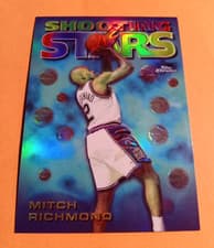 Mitch Richmond Refractor 1997 Topps Chrome Season's Best card