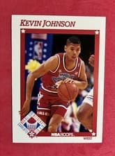 Kevin Johnson 1991-92 Hoops Base Set card
