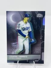 2026 Topps Chrome Black Nocturnal Yoshinobu Yamamoto #NOC-21 card