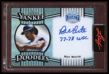 2025 Leaf Bronx Legacy Yankee Doodles Roy White #YD-RW1 card