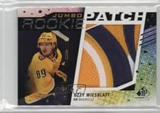 2025-26 SP Game Used Rookie Jumbo Patch Ozzy Wiesblatt #JRP-OW card