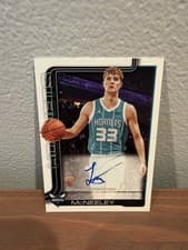 2025-26 Topps Flagship Real One Rookie Autographs Liam McNeeley #TFRR-LM card