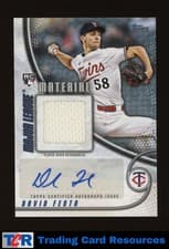 2025 Topps Update Major League Material Autographs David Festa #MMAU-DF card