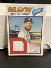 2026 Topps Heritage Real One Relics Chris Sale #ROR-CS card
