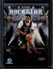 2025-26 Bowman Rockstar Rookies Derik Queen #RR-13 card