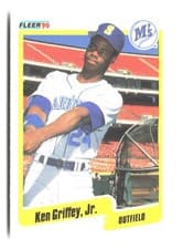 Ken Griffey Jr. 1990 Fleer Canadian card