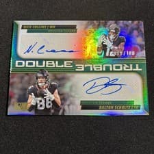 2025 Score Double Trouble Nico Collins / Dalton Schultz #12 card