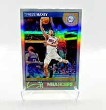 2024-25 Hoops Hoops Throwback Tyrese Maxey #25 card