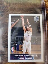 Luka Dončić 2021-22 Panini NBA Sticker & Card Collection Base Set card