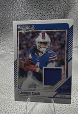 James Cook 2024 Donruss Donruss Threads card