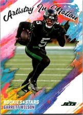 2025 Panini Rookies & Stars Artistry in Motion Garrett Wilson #17 card