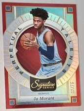 2025-26 Panini Signature Series Perpetual Talents Ja Morant #1 card