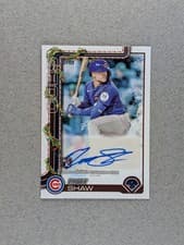 2025 Topps Holiday Autographs Matt Shaw #PA-MS card