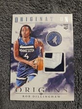 2024-25 Panini Origins Origination Memorabilia Set Rob Dillingham #OM-ROB card