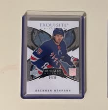 2024-25 Upper Deck Ice Exquisite Collection Rookies Refined Brennan Othmann #RR-3 card