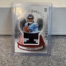 2025 Donruss Rookie Holiday Sweater Cam Ward #SWE-CWD card