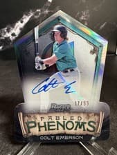 2024 Bowman's Best Fabled Phenoms Autographs Colt Emerson #FPA-CE card