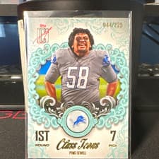 2025 Topps Signature Class Class Icons Penei Sewell #CI-15 card
