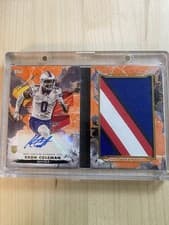 2024 Topps Inception Genesis Auto Relic Book Keon Coleman #ARBC-KC card