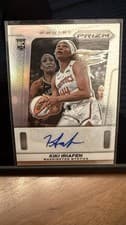 2025 Panini Prizm WNBA Throwback Signatures Kiki Iriafen #20 card