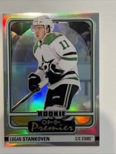 2024-25 O-Pee-Chee Platinum O-Pee-Chee Premier Logan Stankoven #OP23 card