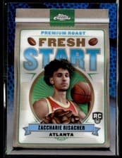 2024-25 Topps Chrome Fresh Start Zaccharie Risacher #FS-1 card