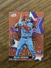 2025 Topps Cosmic Chrome StarFractor Nolan Arenado #SF-36 card
