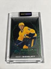 2025-26 Upper Deck Black Diamond Rookie Gems Ozzy Wiesblatt #RG-OW card